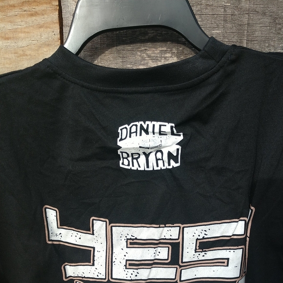 🆕🤼WWE Official Licensed Black T-shirt W/Graphics Daniel Bryan NWT Large - Picture 6 of 8